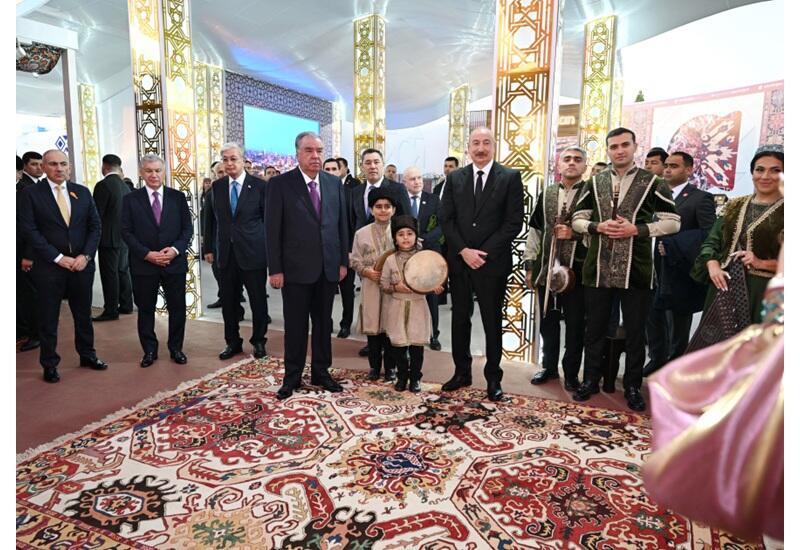 Prezident İlham Əliyev MDB Ölkələrinin Milli Kulinariya Festivalı ilə tanış olub, rəsmi qəbulda iştirak edib