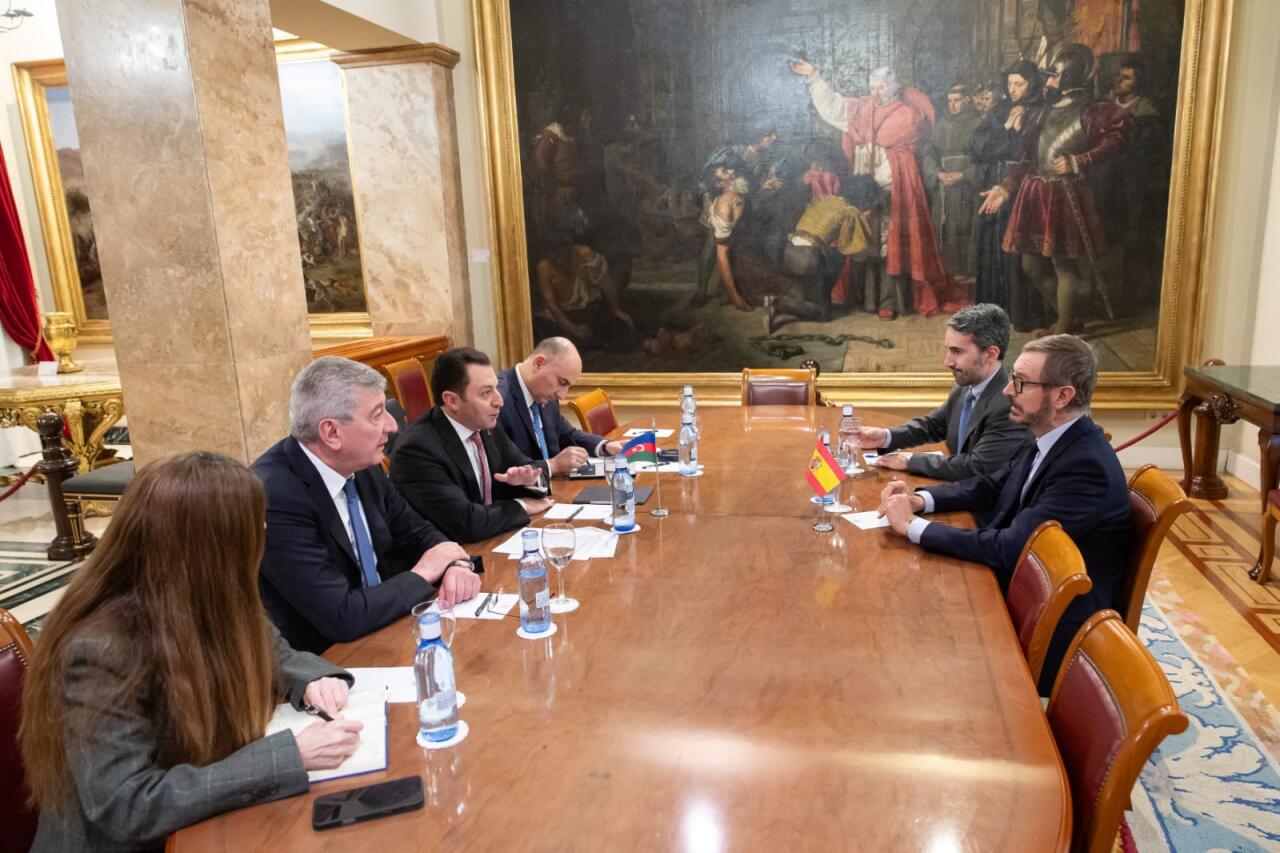Azərbaycan və İspaniya arasında “Strateji İqtisadi Dialoq” üzrə əməkdaşlıq müzakirə olunub