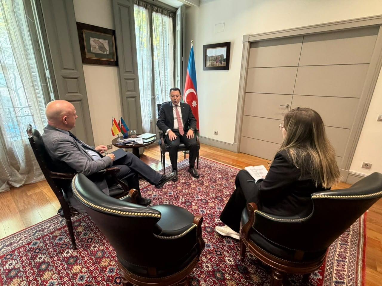 Azərbaycan və İspaniya arasında “Strateji İqtisadi Dialoq” üzrə əməkdaşlıq müzakirə olunub