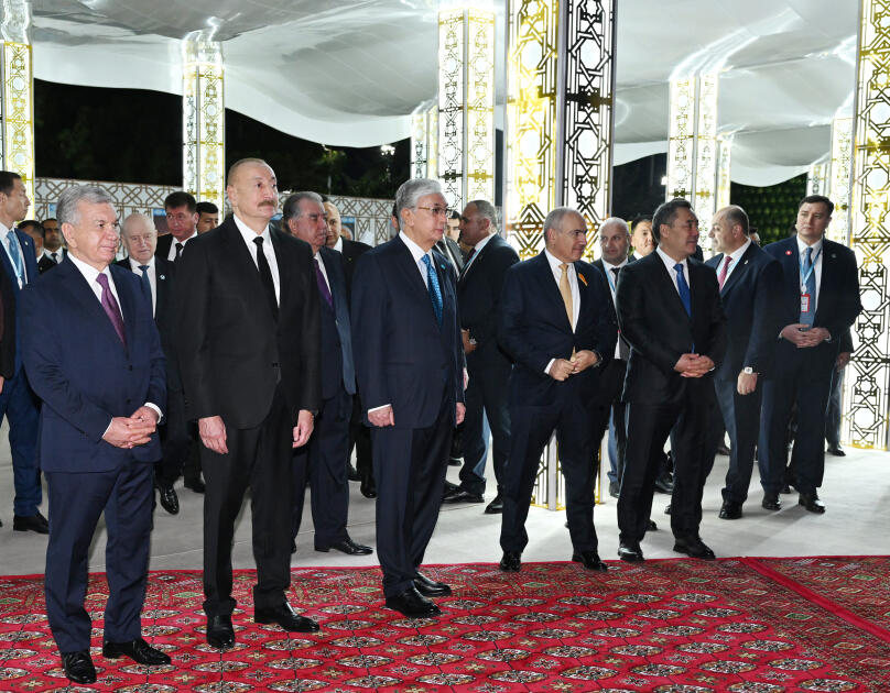 Prezident İlham Əliyev MDB Ölkələrinin Milli Kulinariya Festivalı ilə tanış olub, rəsmi qəbulda iştirak edib