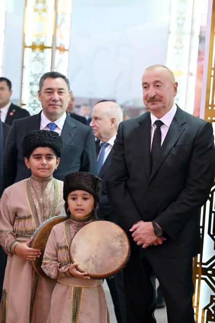 Prezident İlham Əliyev MDB Ölkələrinin Milli Kulinariya Festivalı ilə tanış olub, rəsmi qəbulda iştirak edib