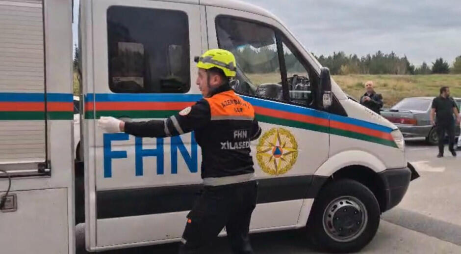 Ceyranbatanda yaşayış binasında baş vermiş yanğın söndürülüb