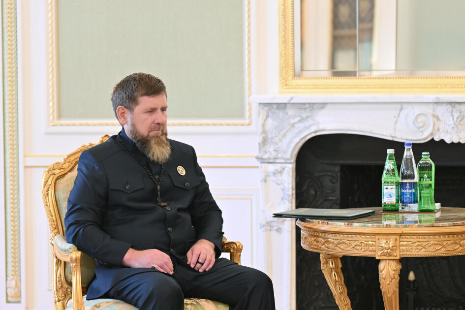 Президент Ильхам Алиев принял главу Чеченской Республики России