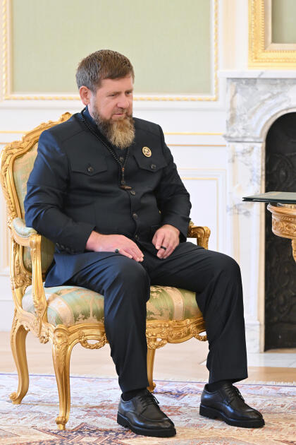 Президент Ильхам Алиев принял главу Чеченской Республики России