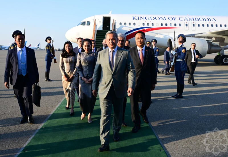 Kambocanın Baş naziri Azərbaycana rəsmi səfərə gəlib