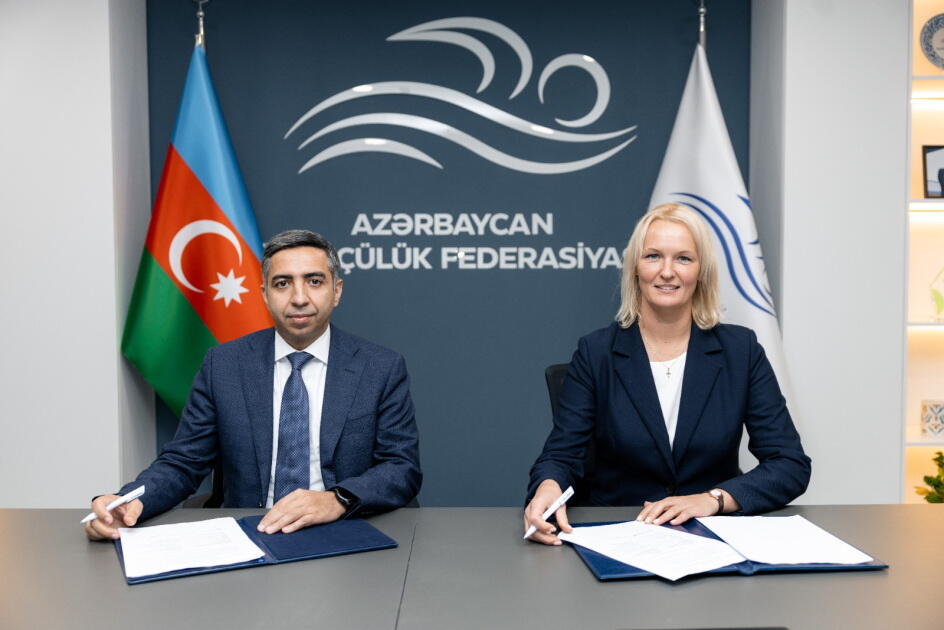 Azərbaycan və Belarus üzgüçülük federasiyaları arasında memorandum imzalanıb