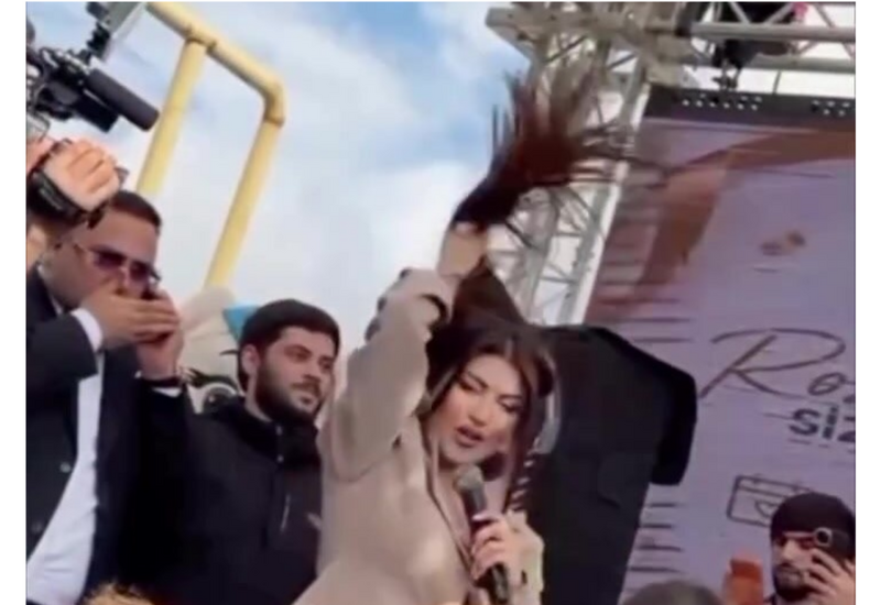 Nəfəsin bu hərəkəti tənqidə səbəb oldu