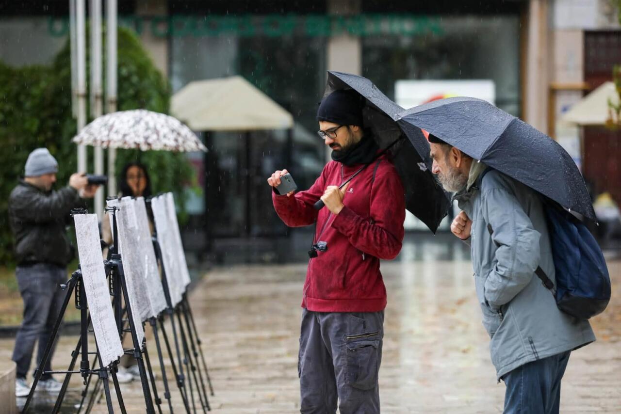 Sarayevoda mina qurbanlarına həsr olunmuş növbəti ekspozisiya keçirilib