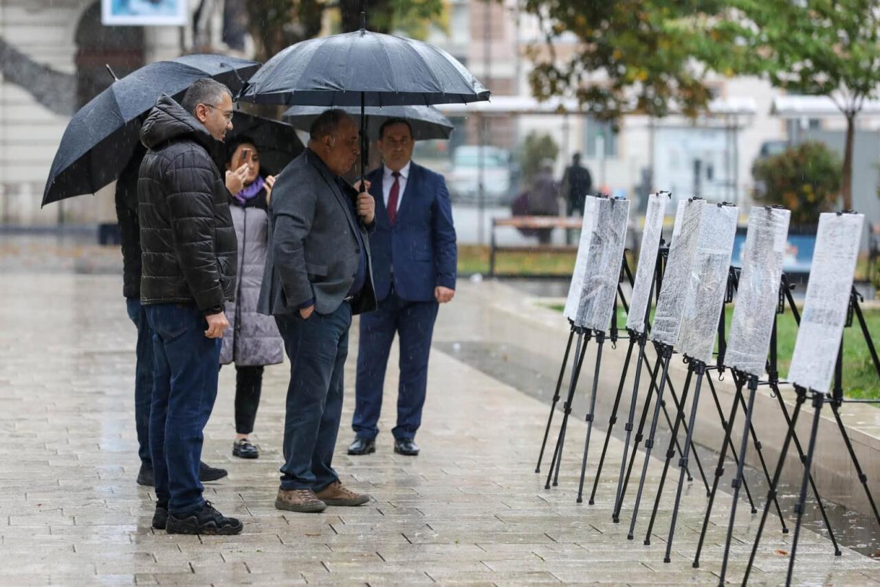 Sarayevoda mina qurbanlarına həsr olunmuş növbəti ekspozisiya keçirilib