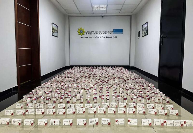 Gürcüstandan gələn yük maşınında külli miqdarda bəyan edilməmiş dərman vasitələri aşkar edilib
