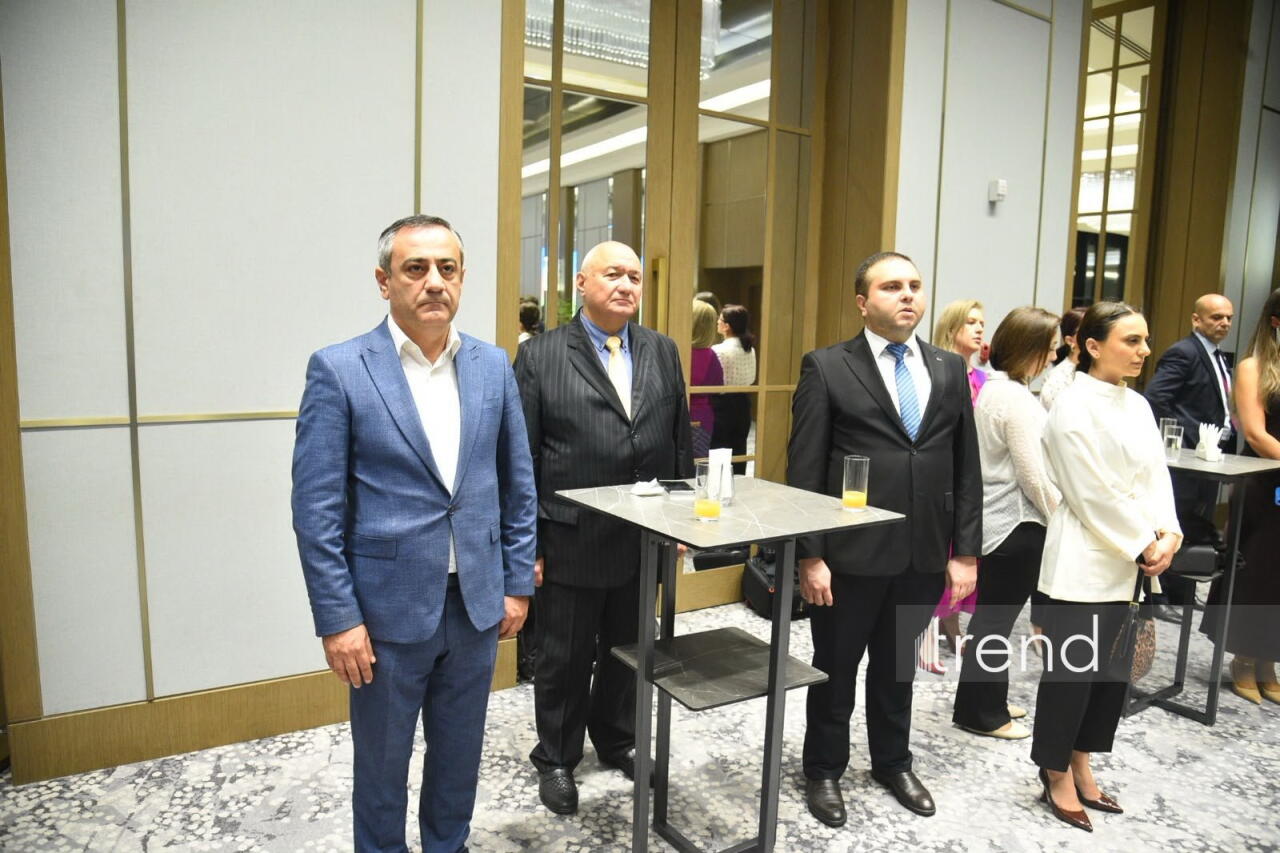 В Баку проходит прием по случаю 35-летия независимости Туркменистана