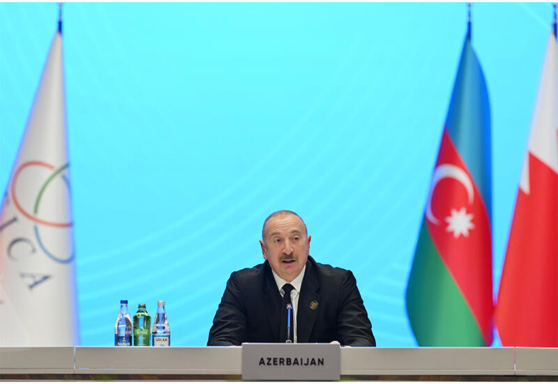 Prezident İlham Əliyev: Azərbaycan dövlətlərarası münaqişələrin həlli məsələsində ikili standartların tətbiqi ilə bağlı zərərli praktikaya qarşı fəal şəkildə çıxış edir