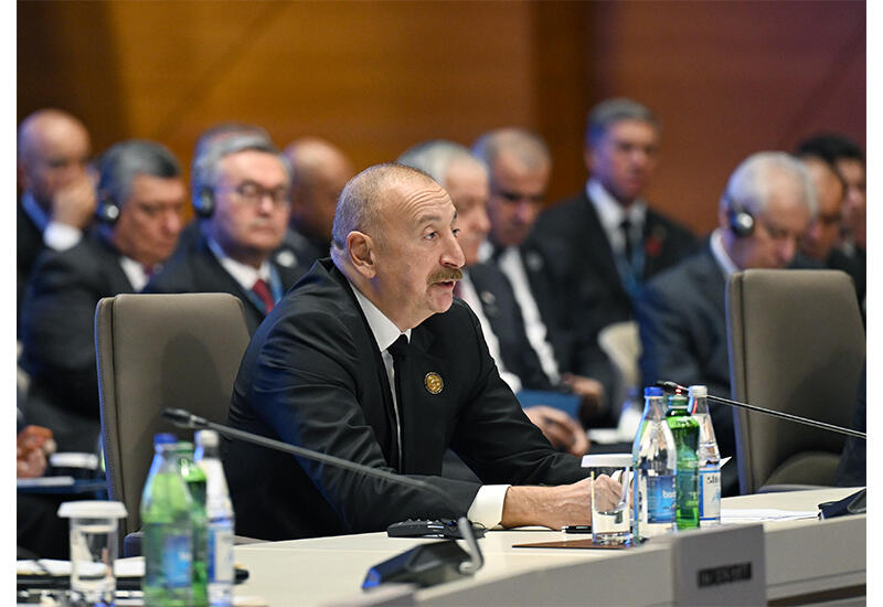 Президент Ильхам Алиев: В войну нас вынудила вступить Армения