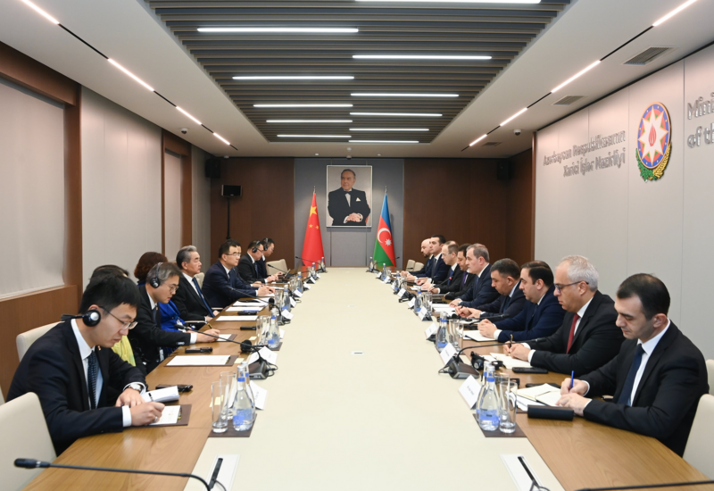 Azərbaycan və Çin arasında iqtisadi əməkdaşlıq və regional təhlükəsizlik məsələləri müzakirə edilib