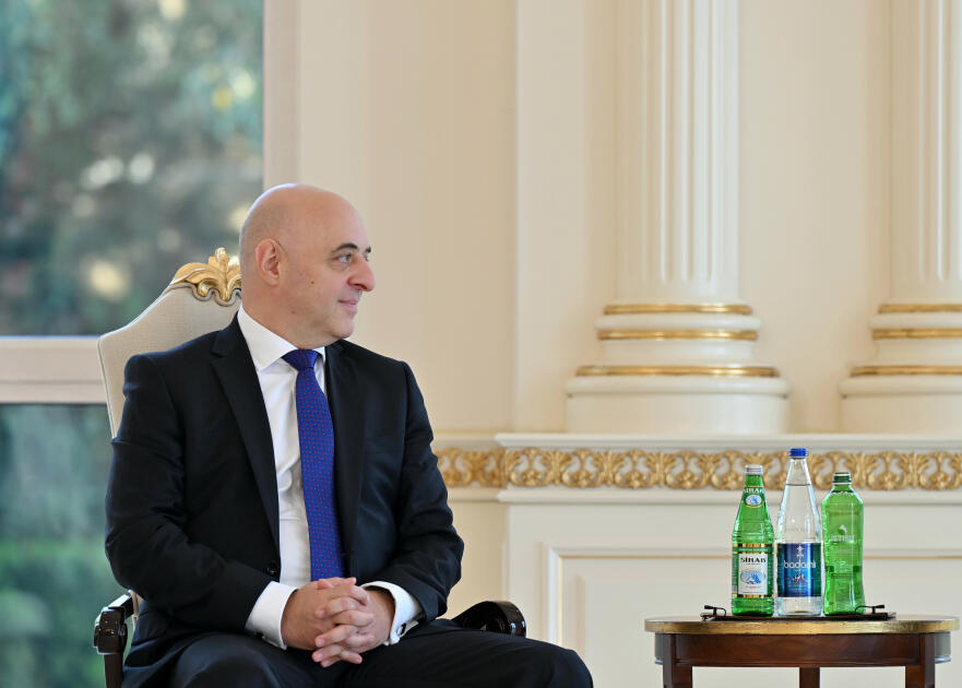 Президент Ильхам Алиев принял верительные грамоты новоназначенного посла Грузии