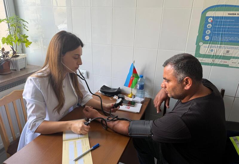 Жителям Ходжалы оказали медпомощь в рамках программы «Великое возвращение»