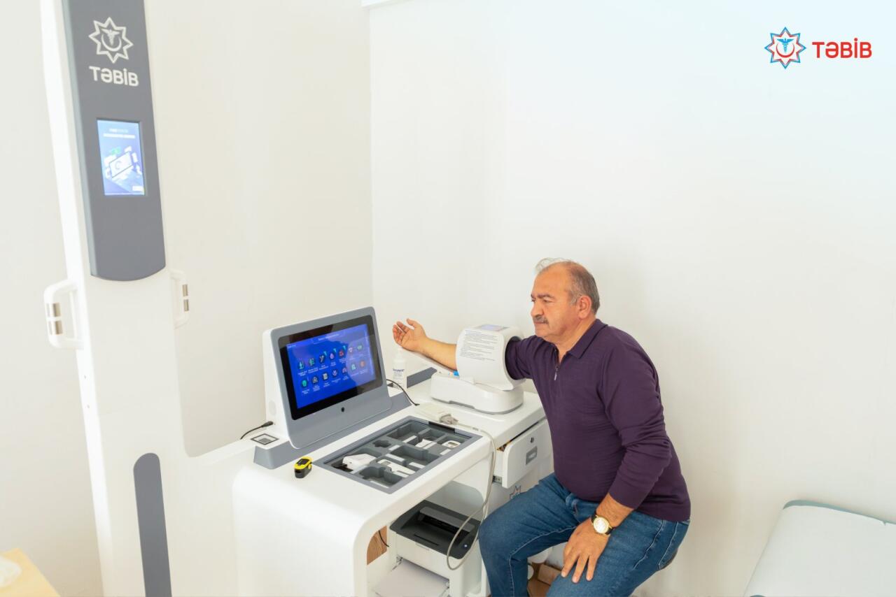 Kənd tibb məntəqələrinə müasir tibbi müayinə köşkləri qoyulur