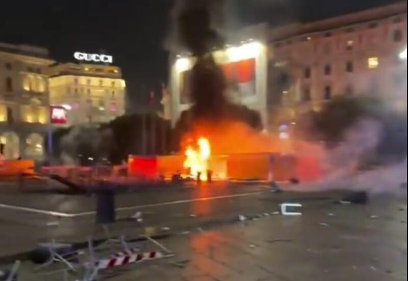 В Италии протесты против роста цен переросли в беспорядки: десятки пострадавших и 60 задержанных