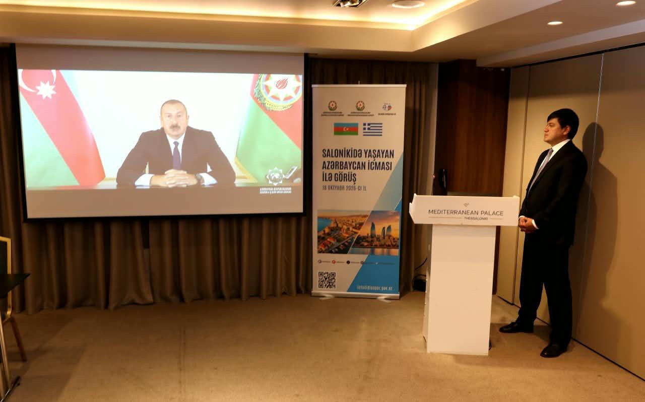 Salonikidə soydaşlarımızla görüş: milli birlik və diaspor həmrəyliyi diqqət mərkəzində