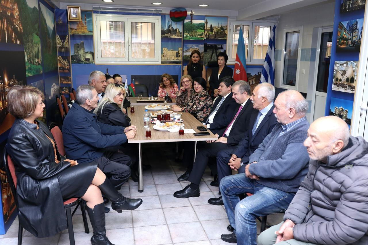 Salonikidə soydaşlarımızla görüş: milli birlik və diaspor həmrəyliyi diqqət mərkəzində