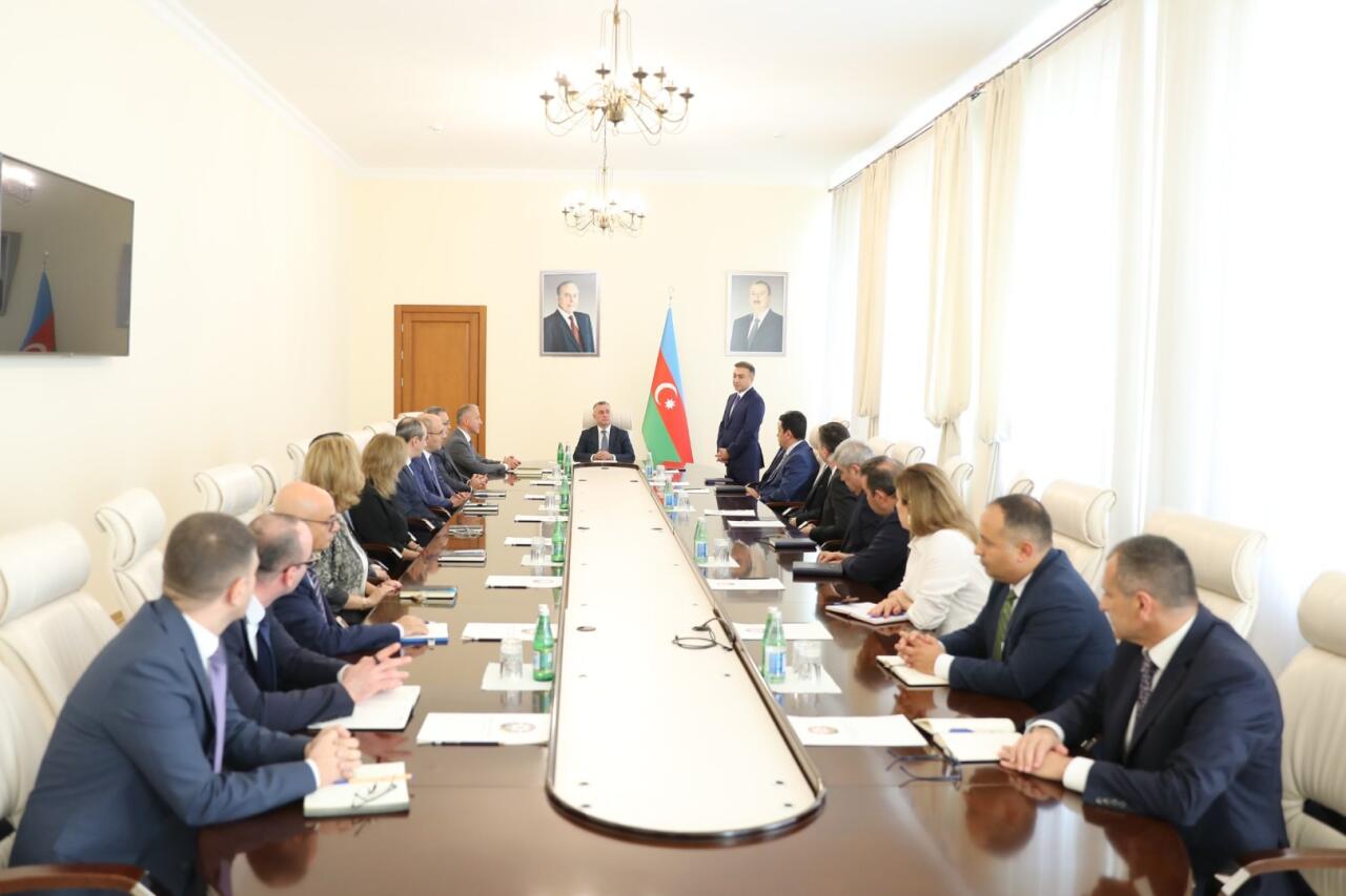 Teymur Musayev Anar Bayramovu Səhiyyə Nazirliyinin kollektivinə təqdim edib