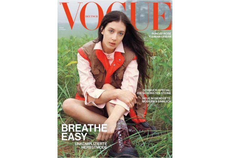 18-летняя дочь Николь Кидман дебютировала на обложке Vogue