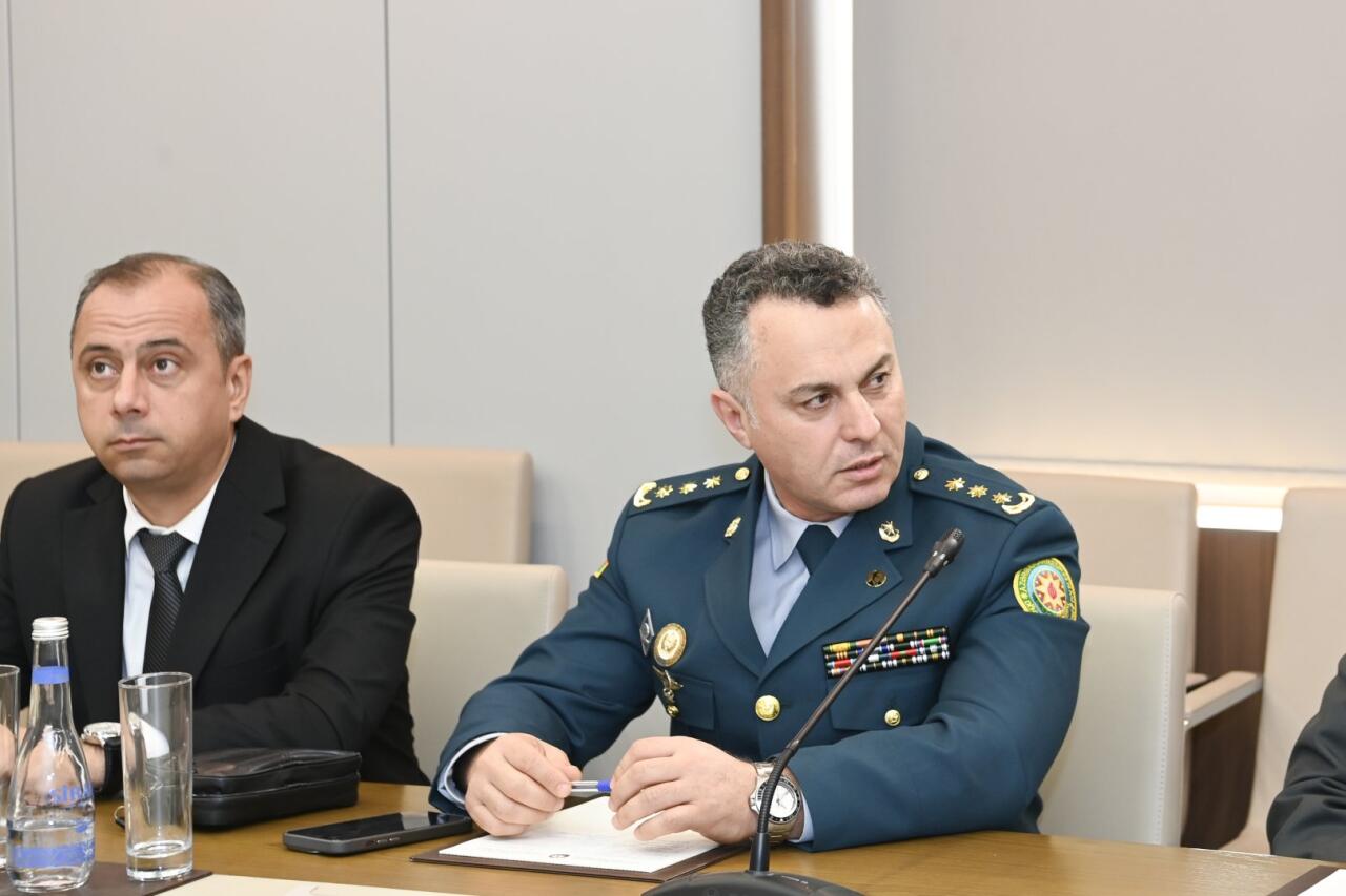В МИД Азербайджана состоялась встреча со слушателями курса Национального университета обороны