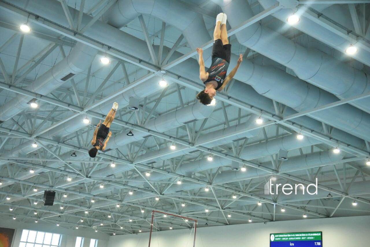 Batut gimnastikası və tamblinq üzrə ölkə birinciliyi keçirilib