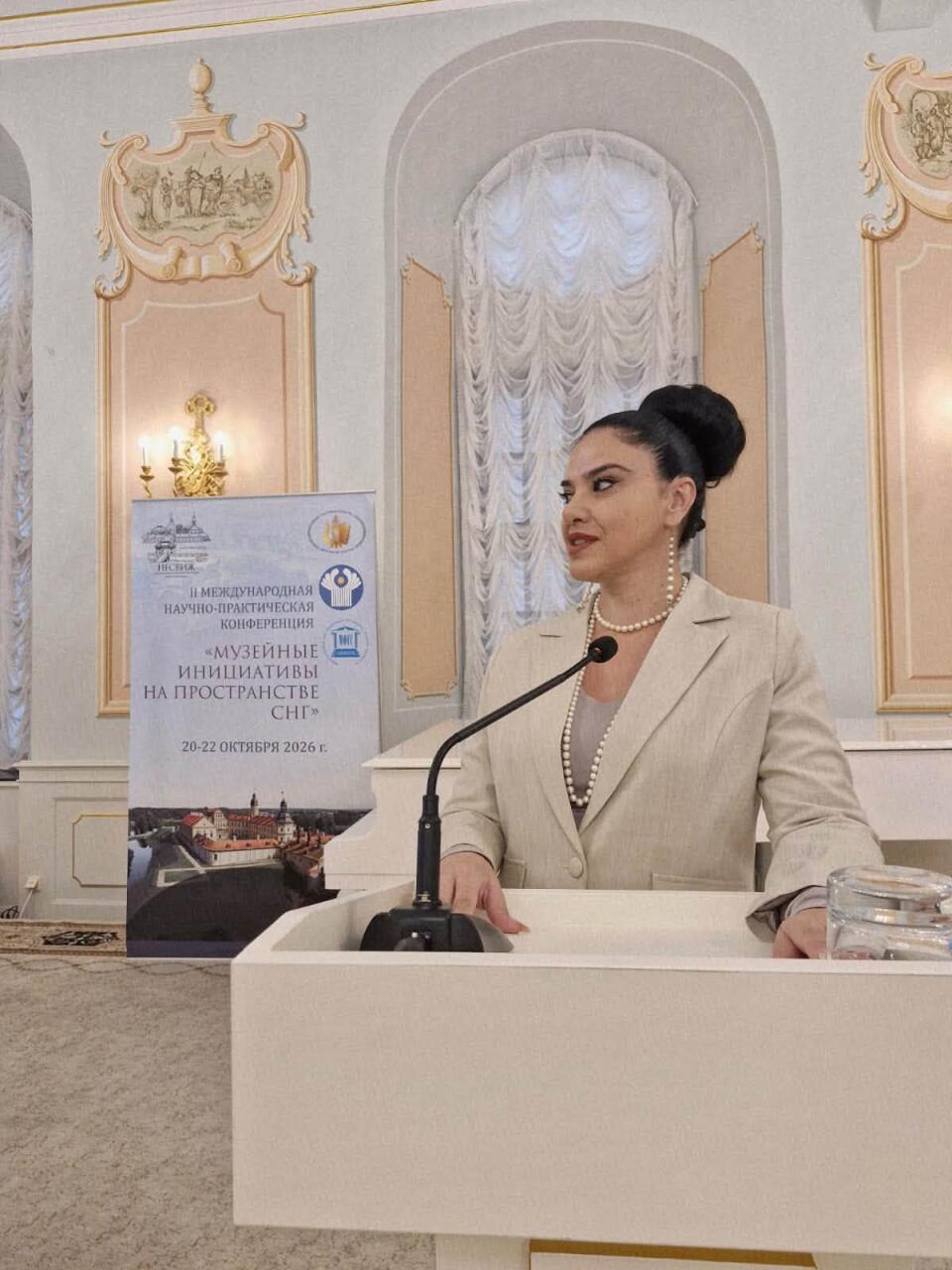 Азербайджанский национальный музей искусств представил свой опыт на международной конференции в Беларуси
