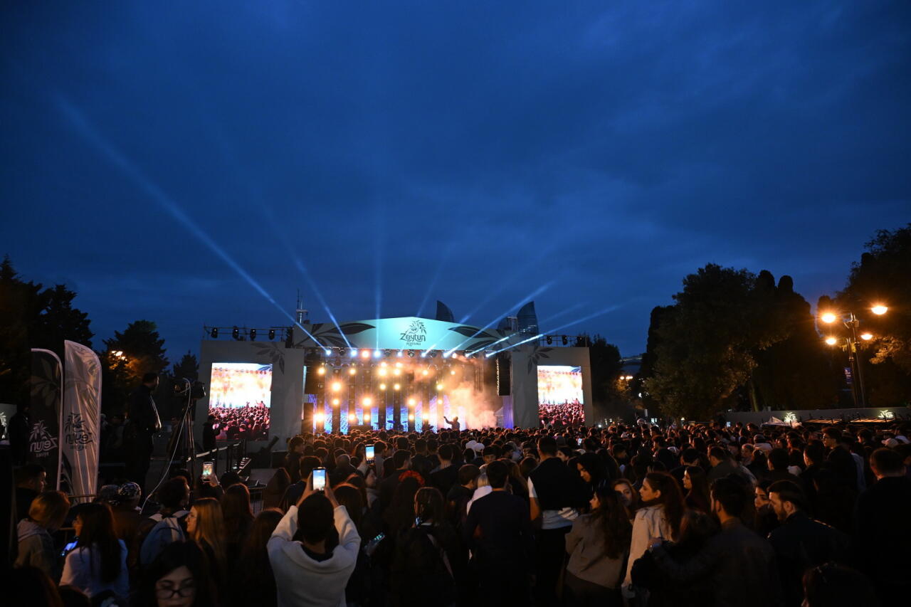 Bakı Bulvarındakı Zeytun Festivalı başa çatdı