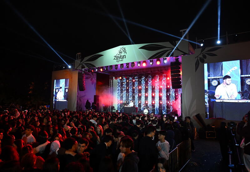 Bakı Bulvarındakı Zeytun Festivalı başa çatdı