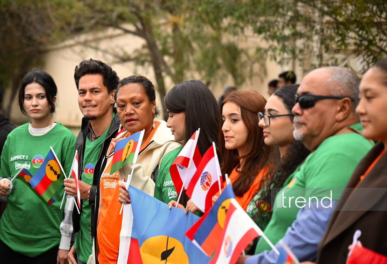 В Баку поддержали юных футболистов Новой Каледонии и Французской Полинезии