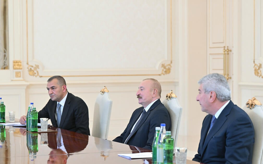 Prezident İlham Əliyev Dünya Turizm Təşkilatının Baş katibini qəbul edib