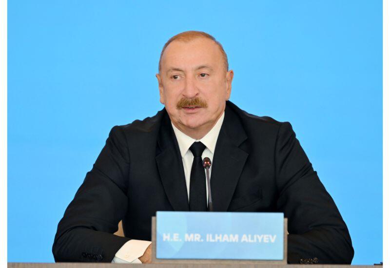 На Форуме по межкультурному диалогу Президент Ильхам Алиев рассказал об освобождении Азербайджаном своих территорий