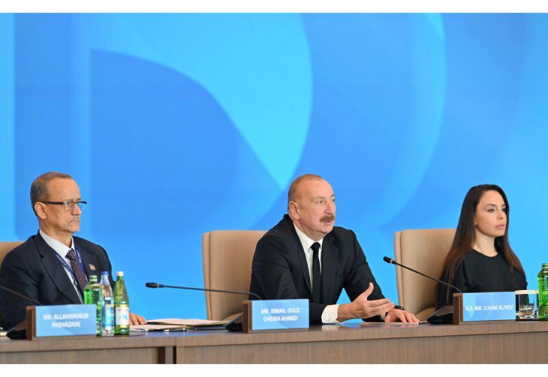 Prezident İlham Əliyev: Müstəqil ölkəyə necə yaşamaq, nəyi etmək, nəyi etməmək barədə dərslər verilməli deyil