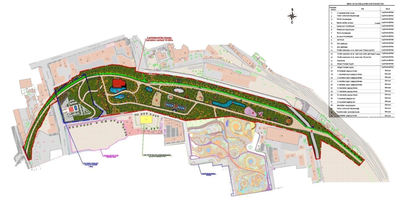 Bakıda yeni park  salınır