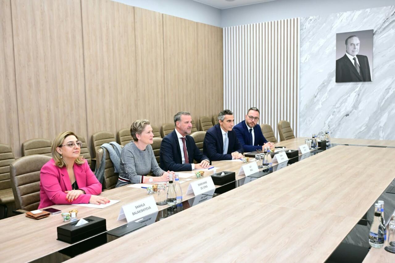 Azərbaycan Niderland şirkəti ilə logistika və investisiya əməkdaşlığını müzakirə edib