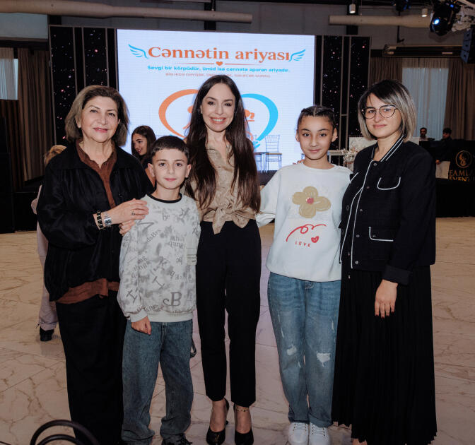 Leyla Əliyeva və Arzu Əliyeva “Cənnətin ariyası” adlı layihə çərçivəsində təqdim olunan konsertdə iştirak ediblər