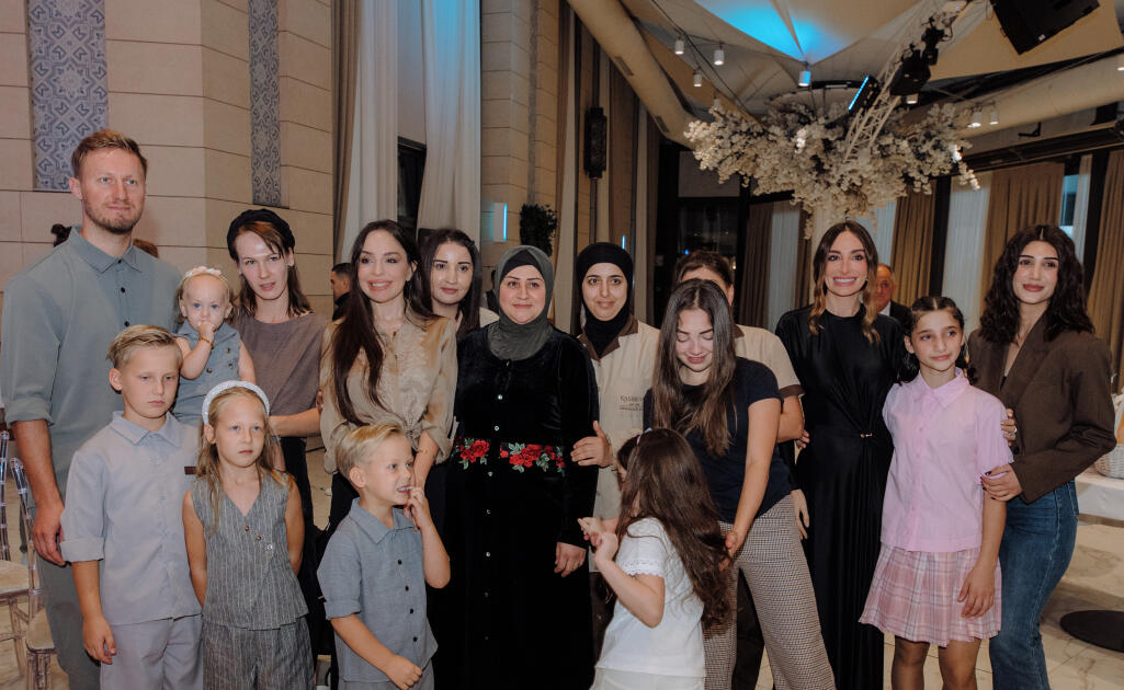 Leyla Əliyeva və Arzu Əliyeva “Cənnətin ariyası” adlı layihə çərçivəsində təqdim olunan konsertdə iştirak ediblər
