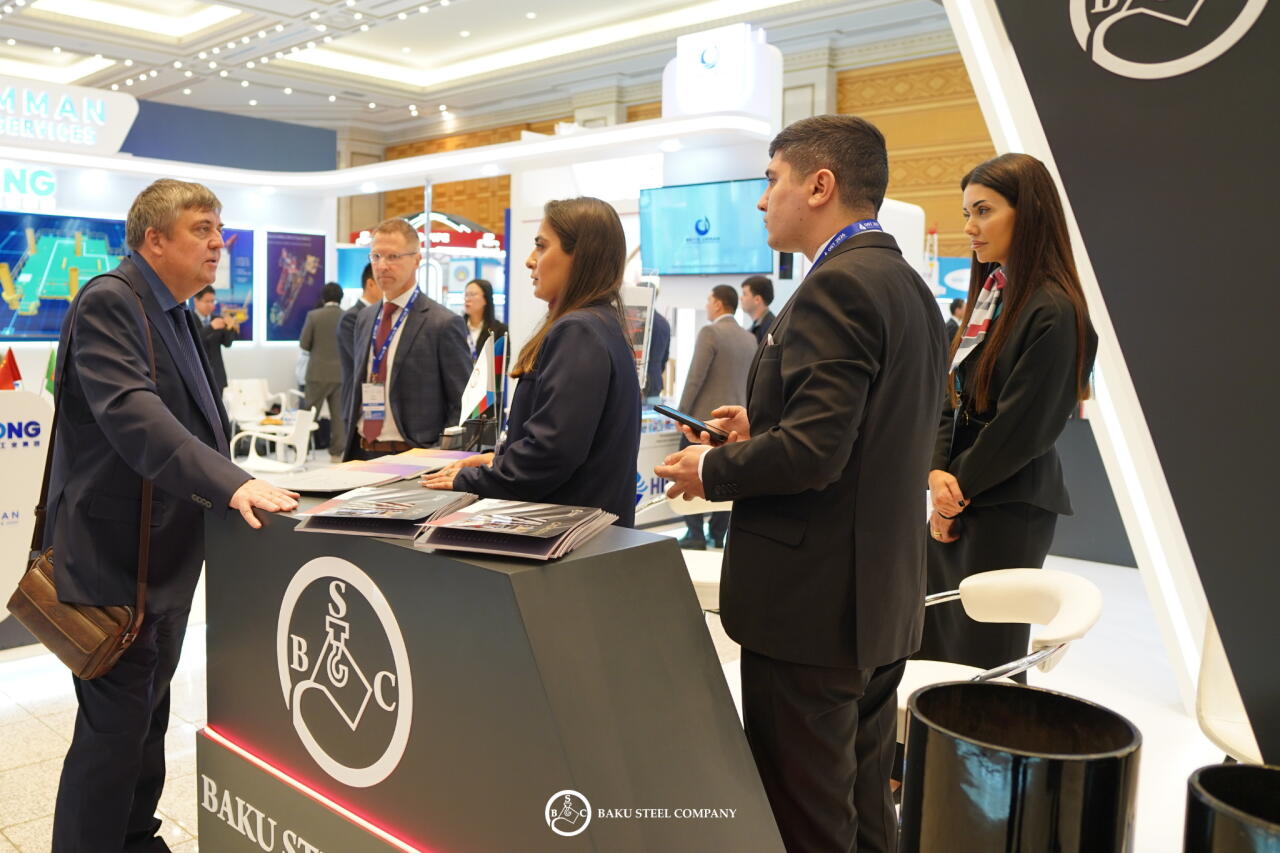Baku Steel Company представила продуктовый портфель на выставке в Туркменистане