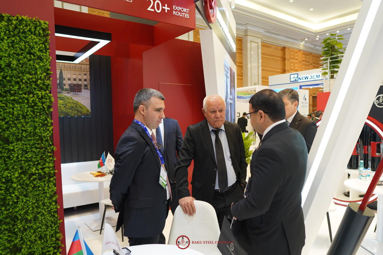 Baku Steel Company представила продуктовый портфель на выставке в Туркменистане
