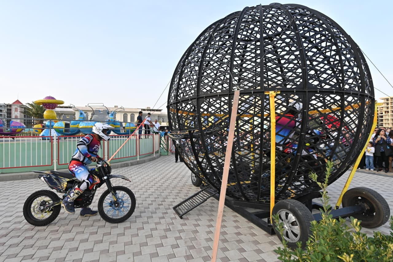 В Баку представлено яркое международное шоу The World of Adrenaline