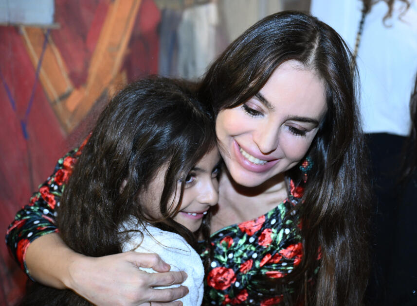 Leyla Əliyeva və Alyona Əliyeva Azərbaycan Rəngkarlığı Muzeyində “ENQRAM” sərgisinin açılışında iştirak ediblər