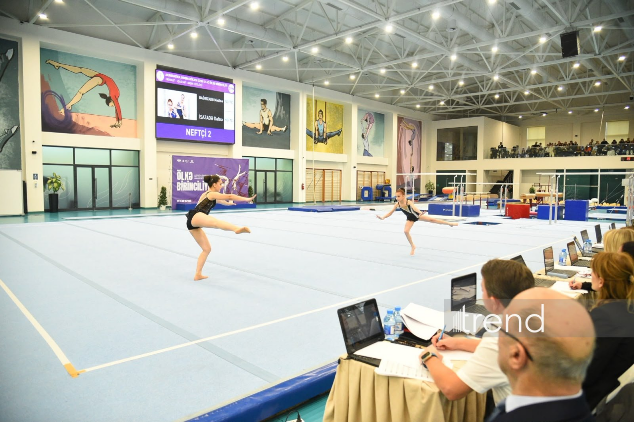 Akrobatika və aerobika gimnastikası üzrə ölkə birinciliklərinə yekun vurulub