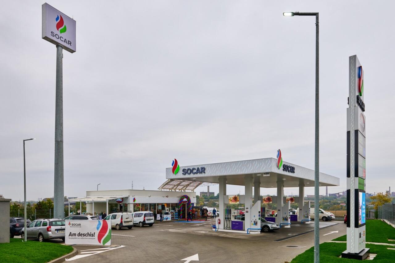 SOCAR открыла 100-ю автозаправочную станцию в Румынии
