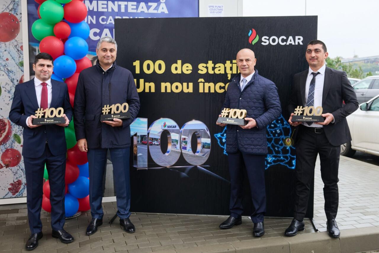 SOCAR открыла 100-ю автозаправочную станцию в Румынии