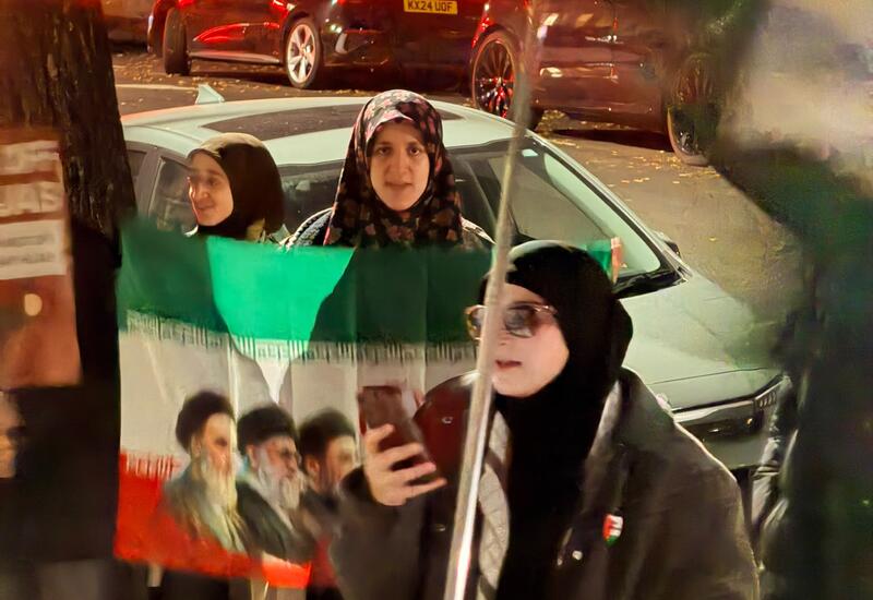 Londonda Azərbaycan səfirliyi qarşısında İran agentlərinin təxribatı