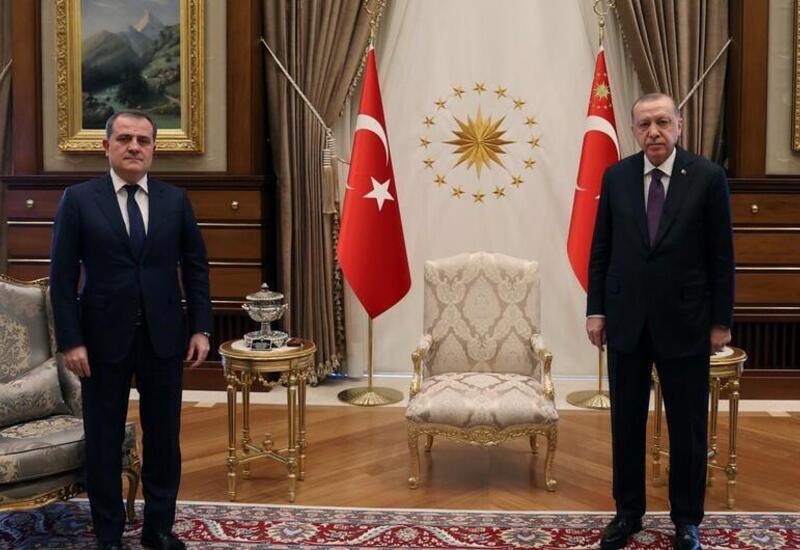 Ərdoğan Ceyhun Bayramovla görüşdü