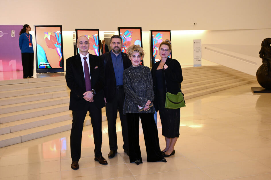 Heydər Əliyev Fondunun vitse-prezidenti Leyla Əliyeva və Alyona Əliyeva “Art Weekend”in rəsmi açılışında iştirak ediblər