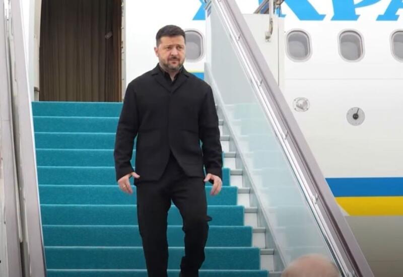 Зеленский прибыл с визитом в Турцию